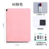 Caderno de Quadro Branco Apagável de Couro Atacado Bloco de Notas de Escritório Casa Estudante Quadro de Rascunho para Ensino Bloco de Notas Apagável