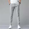 Novas calças estilo de Hong Kong verão masculino calças casuais finas estilo coreano na moda calças retas soltas masculinas calças compridas da moda