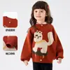 [combinación anual] doodle bebé suéter nuevo chino camisa interior de invierno pantalones para niños ropa infantil moda