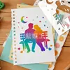 Nuevo Plantilla Hueca del Día de San Valentín de Amazon para Graffiti Spray Artístico Hecho a Mano, Plantilla de Confesión de Amor para Mascotas al por Mayor