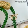 Nuevo collar verde estilo chino cadena para suéter de mujer accesorios hanfu estilo chino retro Nuevo Diseño Original Regalo