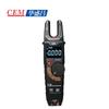 CEM Huashengchang Industrial Valor Verdadero Eficaz Corriente Voltaje Medidor de Pinza Abierta Electricista Medidor Multienergía DT-390