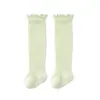 Calcetines altos para bebé, Malla de algodón peinado, Transpirables, Calcetines anti-mosquitos para niños, No apretados, Boca ancha, Calcetines para bebé, Clase A