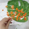 Pacote de Material DIY Flor Eterna 1g Gradiente Cabeça Grande Mosquitinho Estrela Milionária Buquê de Flores Secas Flor Eterna Flor Real