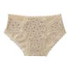 Pantaletas de Algodón Puro con Borde de Encaje para Mujer, 10A Algodón Puro Antibacteriano, Entrepierna Extendida, Estilo Puro Deseo, Algodón para Bebé Clase A, Venta al por Mayor para Niñas