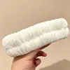 Diadema de felpa antideslizante de dibujos animados 2026, aro para el pelo dulce estilo coreano para mujer, diadema versátil para lavarse la cara otoño/invierno, accesorio para el cabello