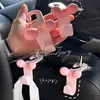 Gancho Dopamina Lazo para Respaldo de Asiento de Coche Almacenamiento Interior Accesorios Rosas para Coche Regalo de Coche Nuevo para Mujeres