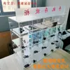Gabinete Transparente para Guardar Teléfonos Móviles Gabinete con Cerradura Montado en Pared para Empleados de Taller Gabinete de Exhibición de Acrílico Caja de Almacenamiento Caja de Almacenamiento para Tinder