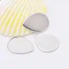 Acero Inoxidable 316 Base Bandeja Gota de Agua Soporte para Piedras Preciosas Accesorios DIY Se Puede Montar con Diamante Piedra Preciosa Chasis Base para Piedras Preciosas en Forma de Corazón