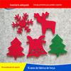 Cross-border Creative Felt Decoração de Natal Não Tecido Pingente de Natal Presente de Natal Pendurado Produtos de Feltro Venda por Atacado
