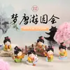 Série Tang Xiaoyuan Estilo Chinês Antigo Cultural e Criativo Resina Desenho Animado Boneca Ornamentos Tendência Mesa Figura Feminina Boneca