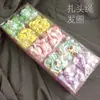 Con anillo decorativo para el pelo color cuerda elástica alta banda de goma en caja lindos accesorios para el pelo de bebé niños oso no daña el pelo