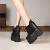 Estilo Novo de Primavera 16cm Salto Ultra Alto Plataforma à Prova d'Água Sapatos de Salto Alto Retro para Mulheres