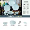 Juego de vajilla de cerámica Jingdezhen, color bajo esmaltado, 16 piezas, 18 piezas, regalo de actividad al por mayor