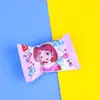 Borracha de cartão de sucção Qihao atacado formato de desenho animado tridimensional borracha desmontagem e montagem cartão prêmio presente para escola primária