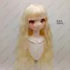 {Lucy} peluca bjd peluca de muñeca suave seda de alta temperatura cabello largo 3 puntos 4 puntos 6 puntos onda rizada en stock