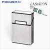 Ventas Directas de Fábrica Yh037 Caja de Cigarrillos de Aluminio Caja de Cigarrillos Publicitaria Transfronteriza Metal Regalo Antipresión Transfronterizo