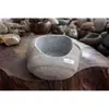 Macetas Pequeñas de Inspiración Zen, Macetas de Piedra, Macetas para Suculentas, Macetas para Juncos, Macetas para Hierba del Dinero, Macetas de Piedra Natural para Acuarios, Macetas Creativas para Narcisos