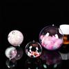 Bola de Natal transfronteiriça bola de plástico transparente bola criativa de casamento bola oca de PS bola acrílica bola decorativa de Natal para pendurar