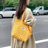 Bolso de lona nuevo estilo coreano 2026, gran capacidad, versátil, doble cara, bolso de hombro para el día a día, bolso tote para el trabajo, cesta de compras de mano