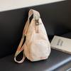 Bolso Cruzado de Pecho Deportivo Casual para Mujer 2026 Nueva Moda Mochila Ligera Gran Capacidad Bolso de Hombro Único para Viajero