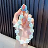 Cadena para Teléfono con Lazo de Perlas Llavero Colgante para Mochila de Mejor Amigo Llavero para Coche Máquina de Garra Regalo Pequeño Venta al por Mayor