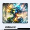 Alfombrilla de Ratón para E-Sports de Venta Caliente Transfronteriza, Diseño Fresco y Colorido, Impresión de Alta Definición, Base Antideslizante, Alfombrilla de Ratón de Tamaño Grande