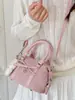 Bolso pequeño muy elegante para mujer, nuevo modelo verano 2026, bolso cruzado, bolso de mano texturizado de moda, bolso de hombro moderno versión coreana