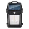 Lámpara Solar Pequeña para Casa Exterior, Lámpara de Pared con Sensor de Tungsteno Luz Cálida, Lámpara de Pared Impermeable para Patio, Villa, Jardín