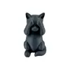 Transfronterizo Tres Gatos Inteligentes No Escuchan, No Hablan, No Miran, Adornos de Plástico para Gatitos, Pequeñas Estatuas de Escritorio, Adornos Creativos