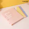 Pasta A4 de folhas soltas, organizador de provas, pasta de documentos para estudantes, páginas de inserção transparentes multicamadas, fichário para armazenamento de provas e documentos