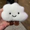 Broche de Pelúcia para Menina Desenho Animado Pingente Estilo Japonês Nuvem Casal Acessório de Bolsa Versátil Broche de Nuvem