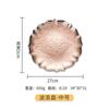 Salah Plate Creative Japanese Glass Fruit Plate Café da manhã Plate Hotel Plate Premium Western Plate Steak Flat Plate