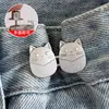 2026 Botón Desmontable con Forma de Gato para Jeans sin Coser para Ceñir la Cintura, Herramienta de Ajuste de Cintura para Reducir el Tamaño de la Cintura