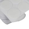 Pasta adhesiva redonda personalizada de doble cara papel blanco transparente soporte multi-espesor adornos adhesivo de doble cara sin costuras troquelado al por mayor