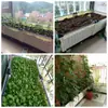 Maceta para Verduras de Hogar Balcón Rectangular Extra Grande Caja de Plantación para Exterior Caja para Verduras Maceta de Plástico para Flores para Hogar Jardinera