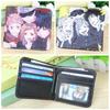 Cartera de Anime Transfronteriza Kimetsu no Yaiba Cartera Corta Cartera de Cuero Mercancía Spy X Family Bungo Stray Dogs Frieren