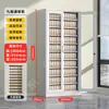 Archivero metálico de cinco secciones, gabinete multi-nivel para documentos con cerradura, gabinete para comprobantes financieros, gabinete de archivo para oficina