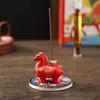 Caja de Regalo con Lindo Portainciensos de Resina con Forma de Caballo, Adecuado para Varillas de Incienso y Mascotas de Té, Fragancia Duradera para el Hogar y el Dormitorio