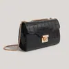 Bolsa Pequeña de Cadena con Hebilla Cuadrada Estilo Coreano Verano 2026 Bolso de Hombro Casual de Moda para Mujer Bolso Cruzado Casual Retro