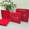 Caja para Collar de Bebé Oro Collar Plata Caja de Almacenamiento Pulsera Infantil Caja con Candado de Longevidad Caja de Regalo Caja de Regalo Infantil