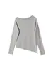 Top Popular Transpassado Slim Fit da Marca Z, Estilo Europeu e Americano, Moda Casual Aliexpress Cinza Claro Elegante Za