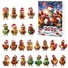 Calendario de Cuenta Regresiva de Navidad 2026 Caja Sorpresa Árbol de Navidad Artificial de Acrílico Adornos Artesanías Transfronterizas Decoraciones