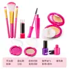 Acessórios para Conjunto de Cosméticos Infantis Não Contêm Pigmentos, Maquiagem, Batom, Pó, Sombra, Brinquedos de Maquiagem Simulada do Fabricante