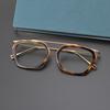Gafas de sol retro de titanio puro para miopía con graduación ajustable para hombre Sun Honglei Li Chengyang
