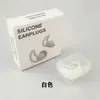 Tapones para los oídos aprendizaje anti-ruido tapones para los oídos para dormir silicona impermeables tapones para los oídos para natación obra taller dormitorio tapones para los oídos reductores de ruido