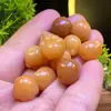 Pulsera de Raíz de Bodhi Tallada Natural Carbón Quemado Garra de Gato Cuentas Sueltas Materiales para Manualidades con Cuentas Accesorios Culturales de Juego Venta al por Mayor