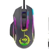 WQ9521 traje de teclado y ratón con cable usb oficina negocios tapa de tecla color chocolate