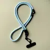 Cordão Três em Um para Celular de Nylon Espesso com Espaçador, Cordão Transversal, Nova Corda para Celular para Pendurar no Pescoço, Ajustável