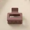 Clip de pinza de agarre cuadrado mate de material PS Guanyang pinza de pelo explosiva de Amazon transfronteriza con juego combinado